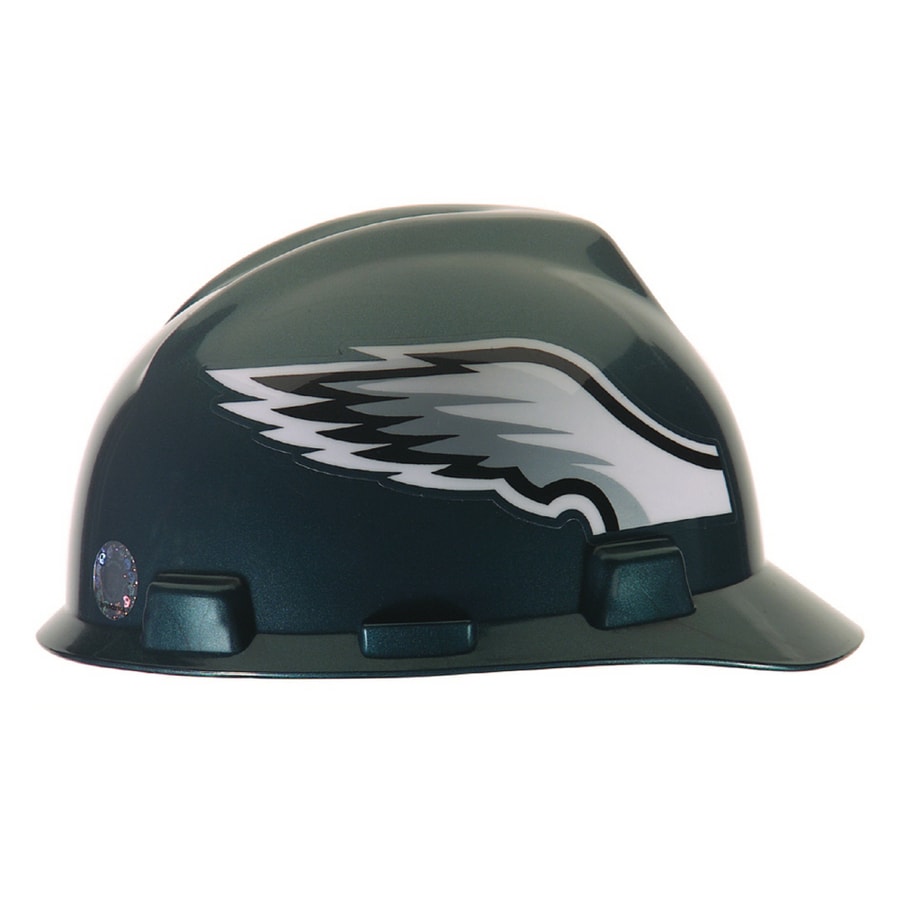 philadelphia eagles full brim hard hat