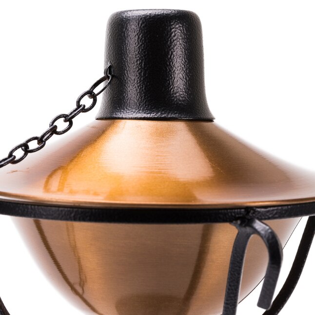 Patio Life 12-in Copper Citronella Tabletop Torch at Lowes.com