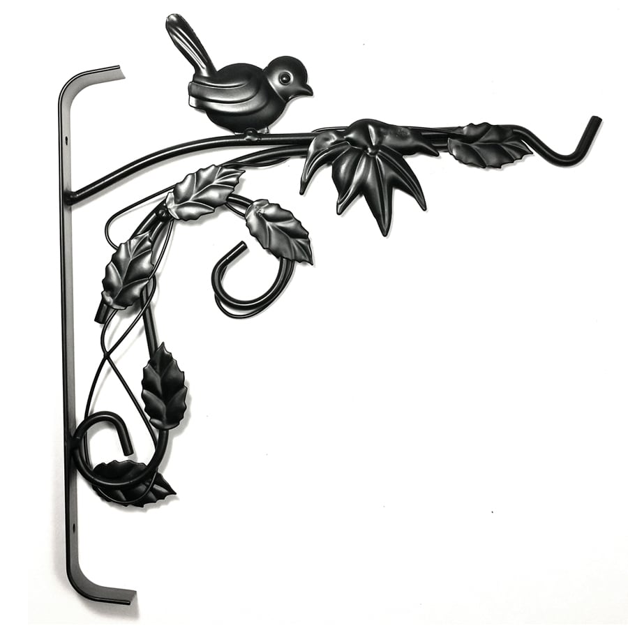 Patio Life 12.75in Black Steel Plant Hook at