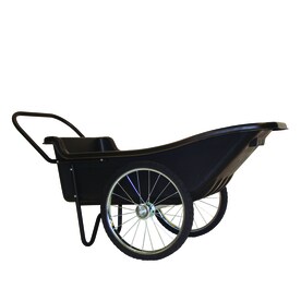 UPC 644376083764 product image for Polar 10-cu ft Poly Utility Cart Wheelbarrow Flat-Free Tires | upcitemdb.com