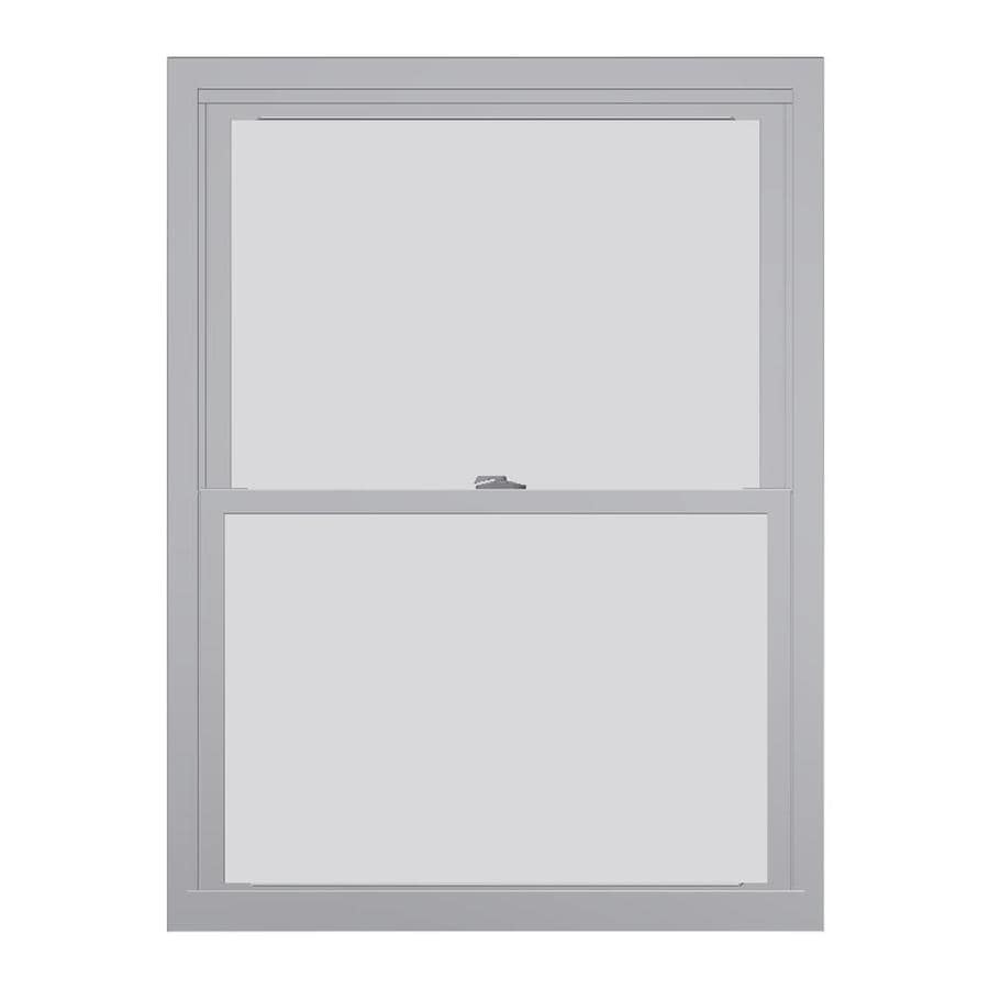 4800 Vinyl Replacement White Exterior Double Hung Window Rough Opening 36 In X 48 In Actual 35 75 In X 47 5 In