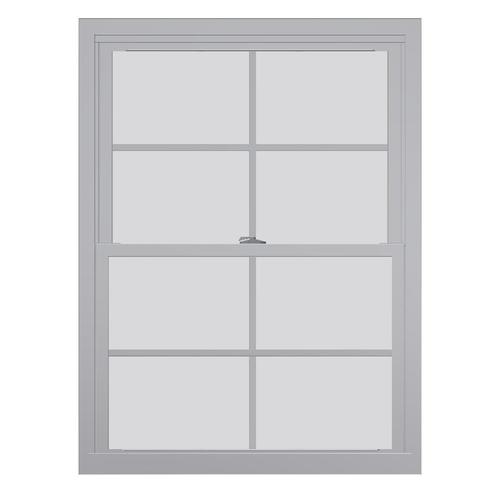 4800 Vinyl Replacement White Exterior Double Hung Window Rough Opening 24 In X 38 In Actual 23 75 In X 37 5 In