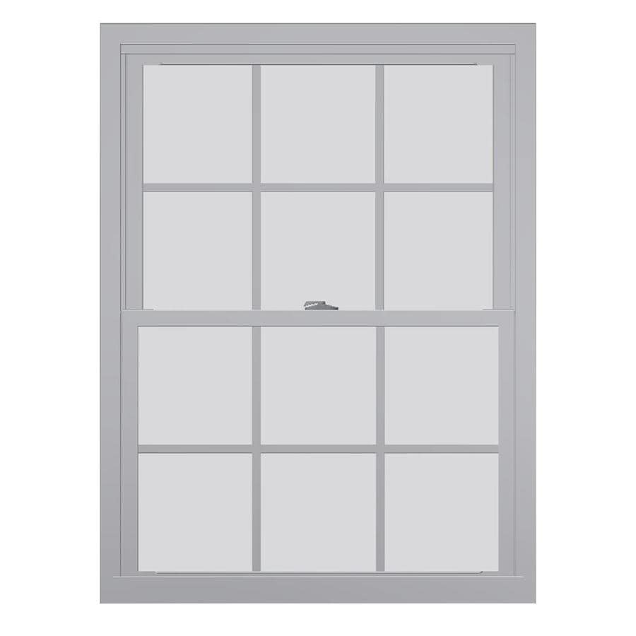 4800 Vinyl Replacement White Exterior Double Hung Window Rough Opening 36 In X 48 In Actual 35 75 In X 47 5 In