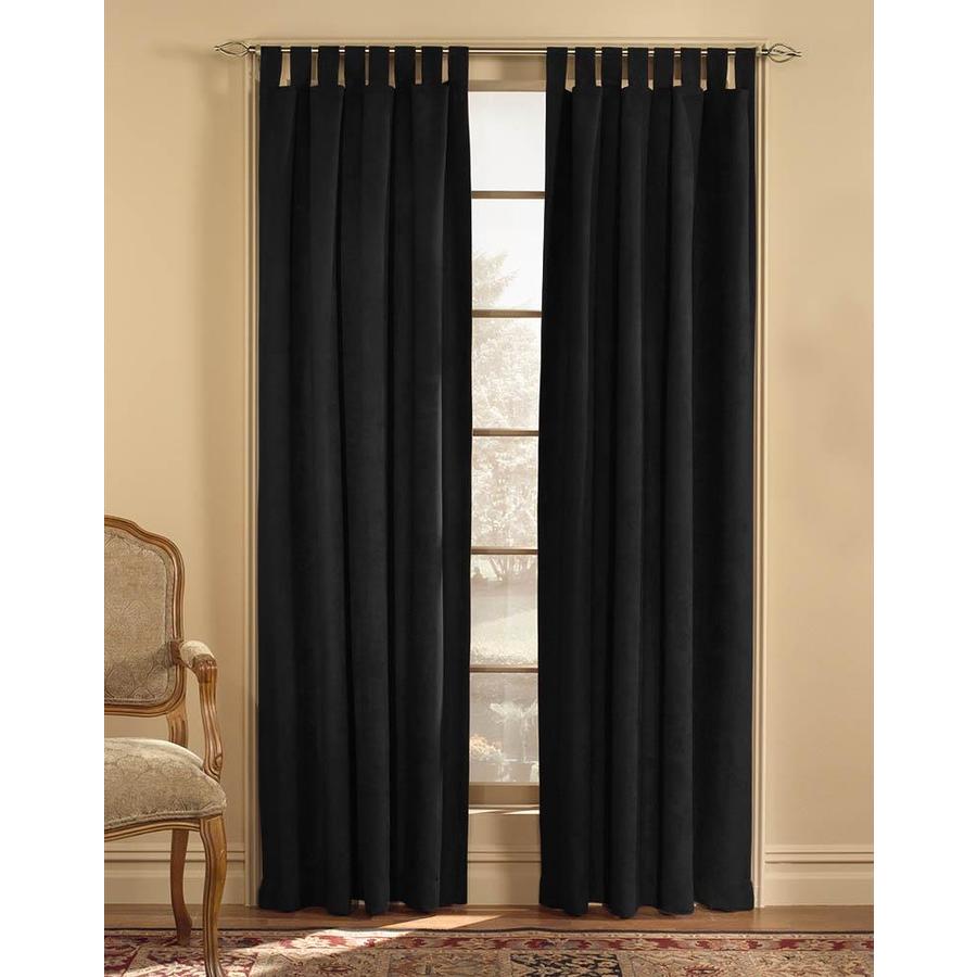 Chf Microsuede 108 In Black Polyester Room Darkening Single