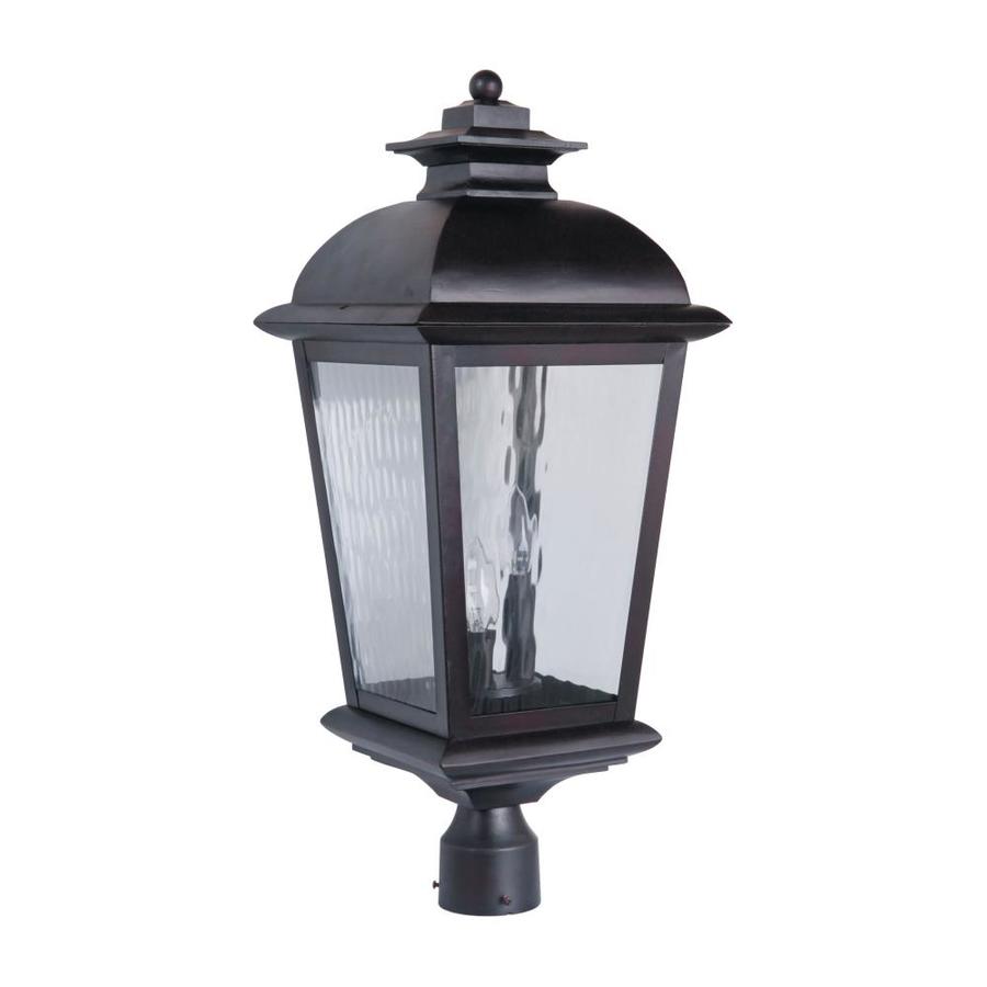 Craftmade Branbury 180-Watt 25.2-in Oiled Bronze Outdoor Oil-Rubbed Traditional Post Light