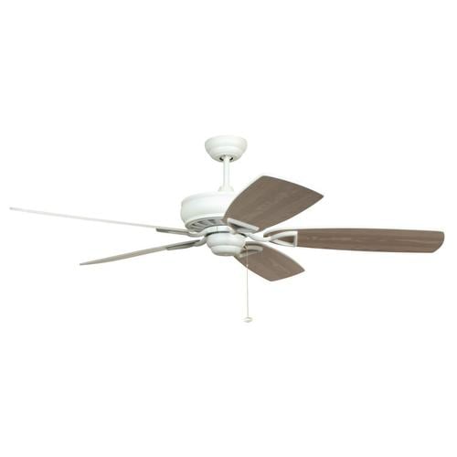 Craftmade Supreme Air 56 In White Indoor Outdoor Ceiling Fan 5