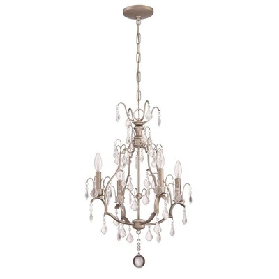Craftmade 4-Light Athenian Obol Transitional Chandelier Craftmade 4-Light Athenian Obol Transitional Chandelier