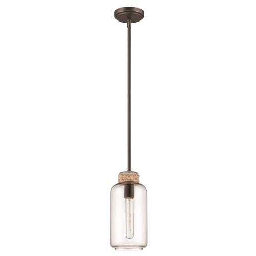 Craftmade Espresso Pendant Light Transitional Cylinder Pendant Light at ...