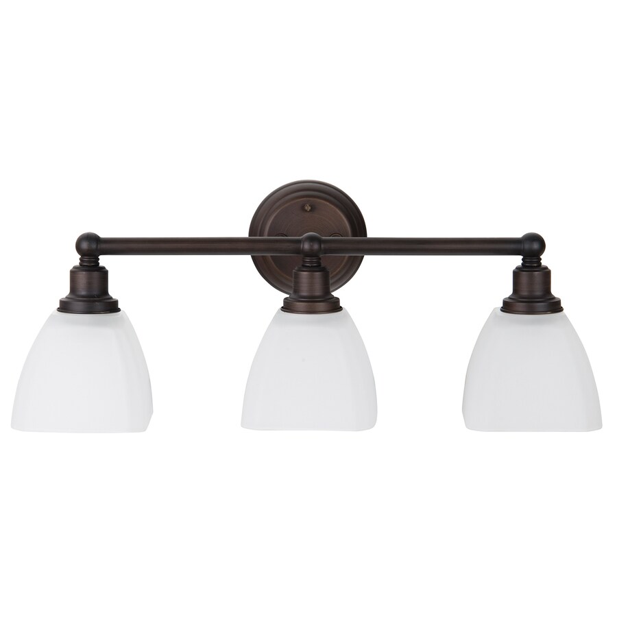 Craftmade Bradley 3-Light Bronze Traditional Vanity Light in the Vanity ...