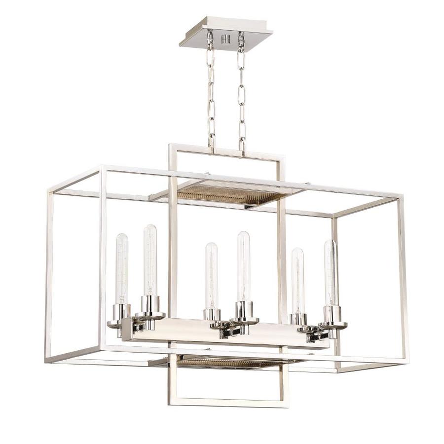 Craftmade Cubic 6-Light Chrome Transitional Chandelier