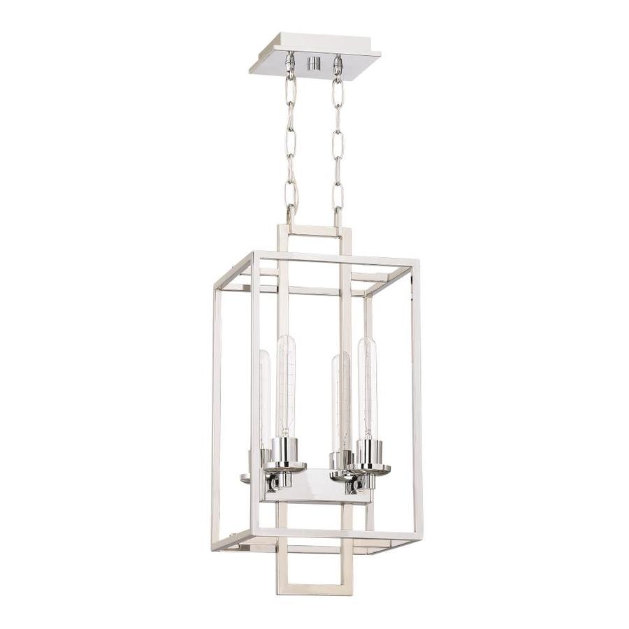 Craftmade Cubic 4-Light Chrome Transitional Chandelier