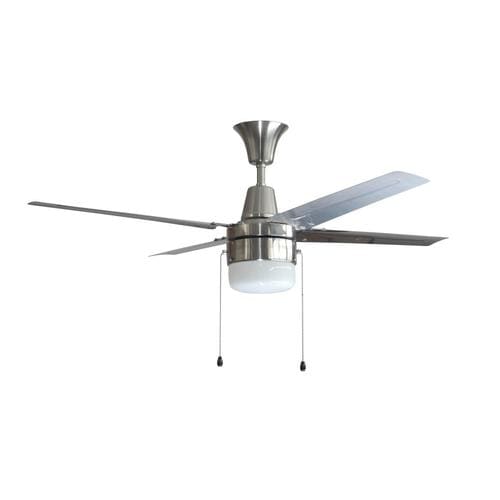 Craftmade Beacon 48in Brushed Nickel LED Indoor Ceiling Fan with Light