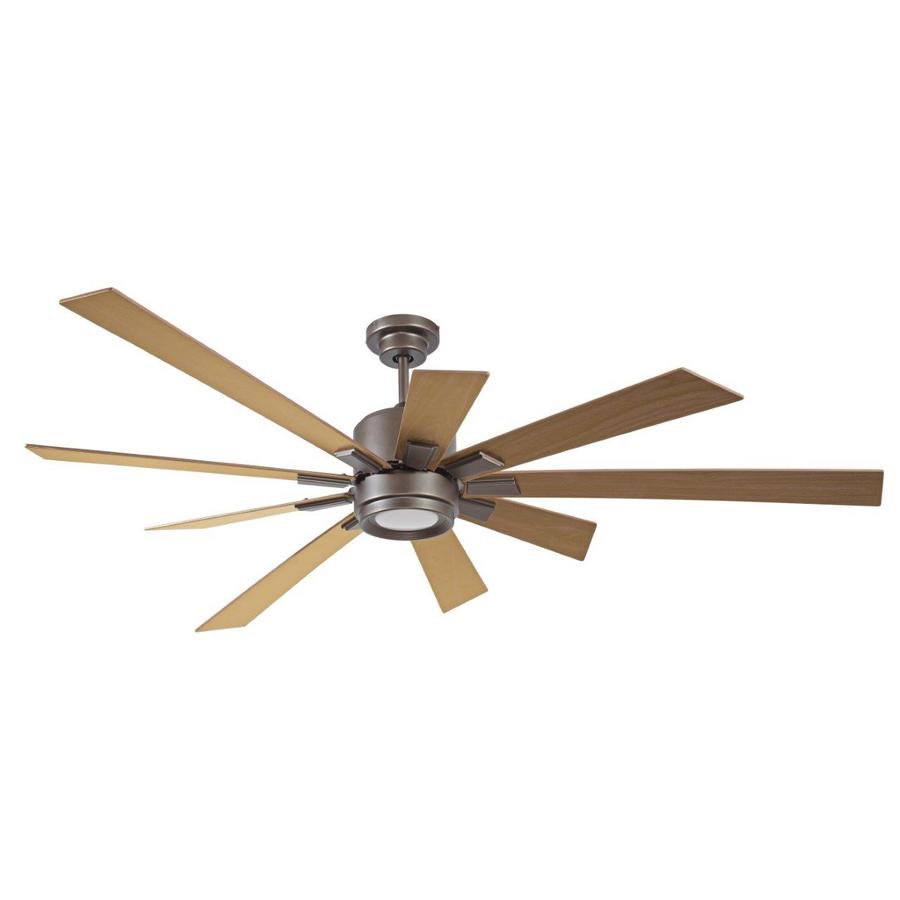 Craftmade Katana 72 In Bronze Led Indoor Ceiling Fan With Light
