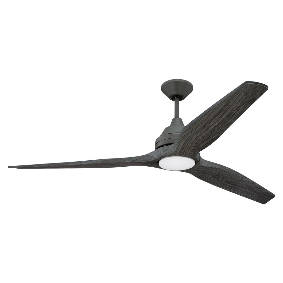 Craftmade Limerick 60 In Gray Led Indoor Outdoor Ceiling Fan With