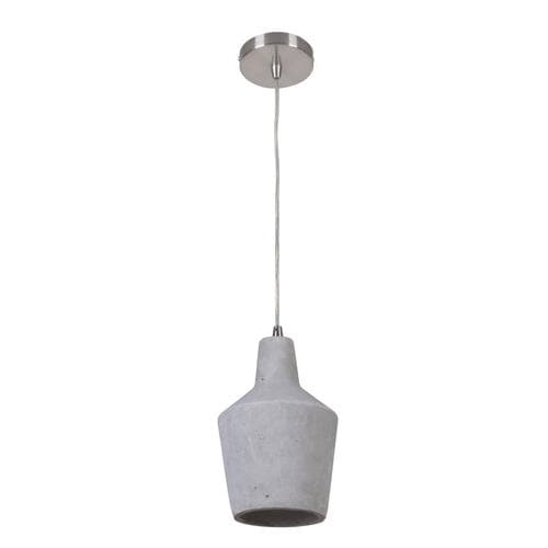 Craftmade Brushed Nickel Pendant Light Modern/Contemporary Bell Pendant