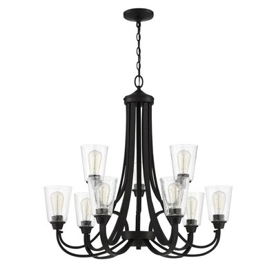 Craftmade Grace 9-Light Espresso Transitional Chandelier Craftmade Grace 9-Light Espresso Transitional Chandelier