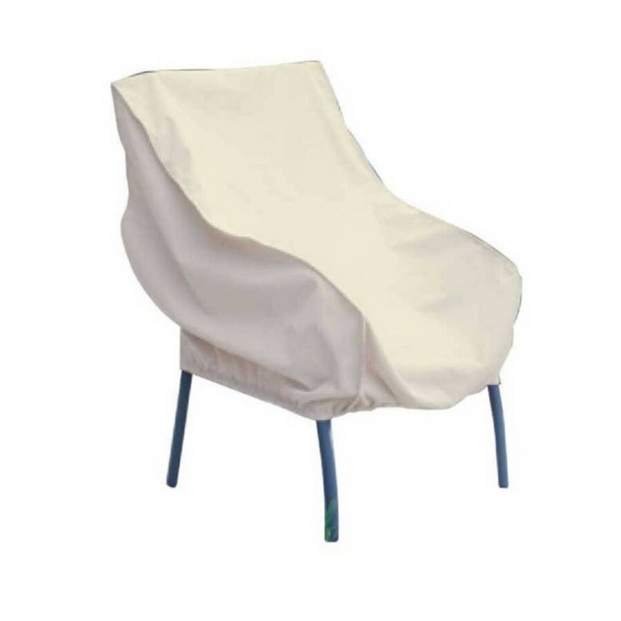 Garden Treasures Taupe Polyester Patio Chair Cover At Lowes Garden Treasures Taupe Polyester Patio Chair Cover