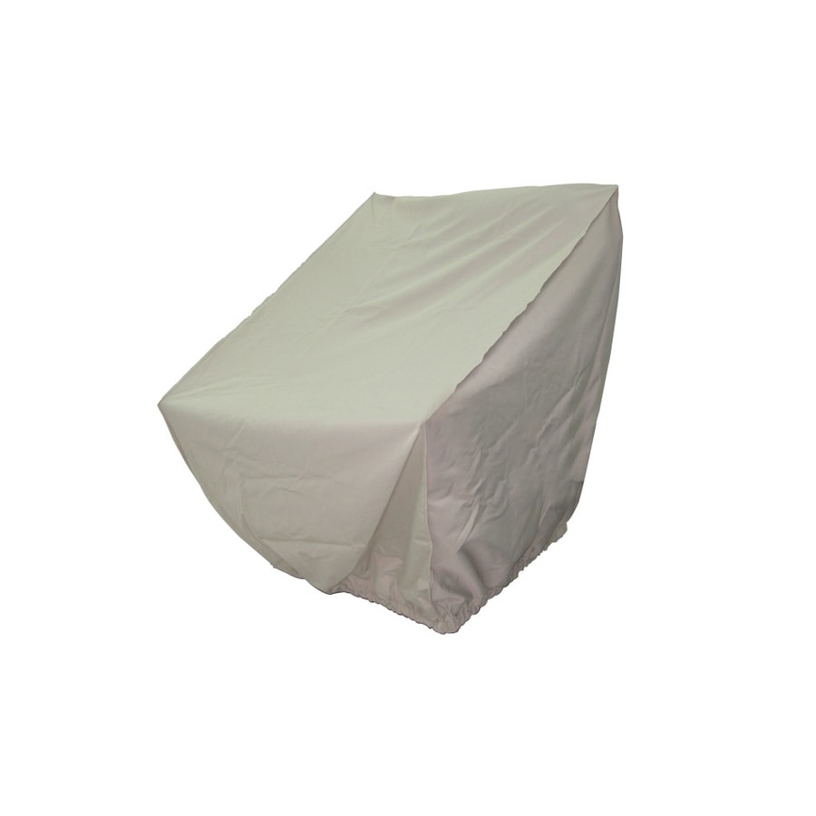 Garden Treasures Taupe Conversation Chair Cover At Lowes Garden Treasures Taupe Conversation Chair Cover