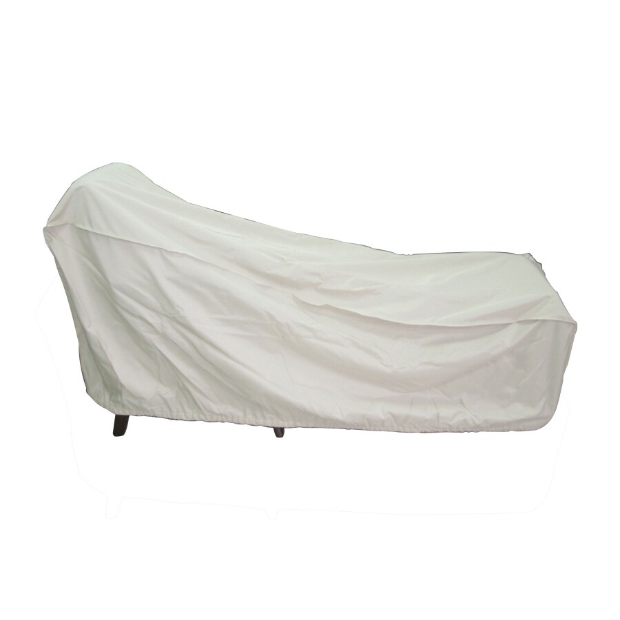 Garden Treasures Taupe Chaise Lounge Cover At Lowes Com