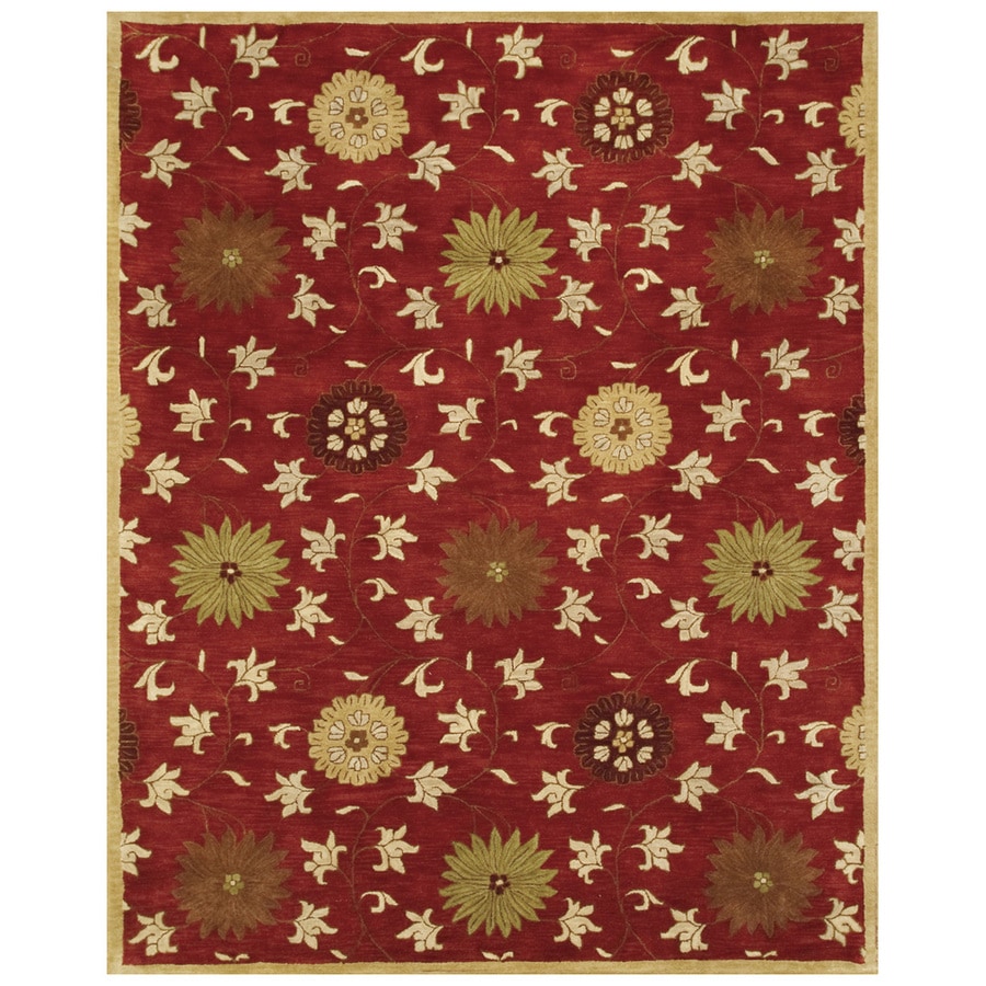 Bashian 76683 Ipswich 4 X 6 Wool Floral Area Rug