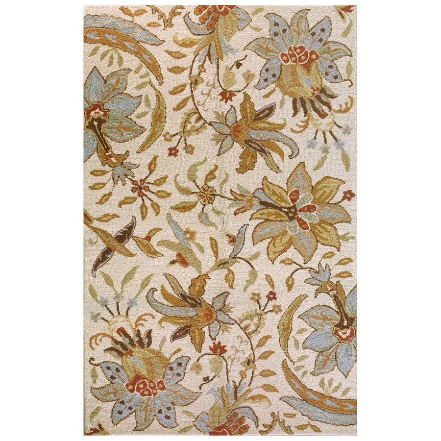 Shop Bashian Stockport Rectangular Indoor Tufted Area Rug at