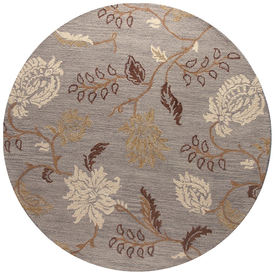 Bashian Stockport Round Indoor Tufted Area Rug in the Rugs department
