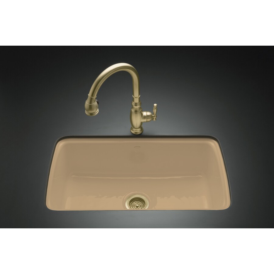 Kohler Cape Dory Single Basin Undermount Enameled Cast Iron