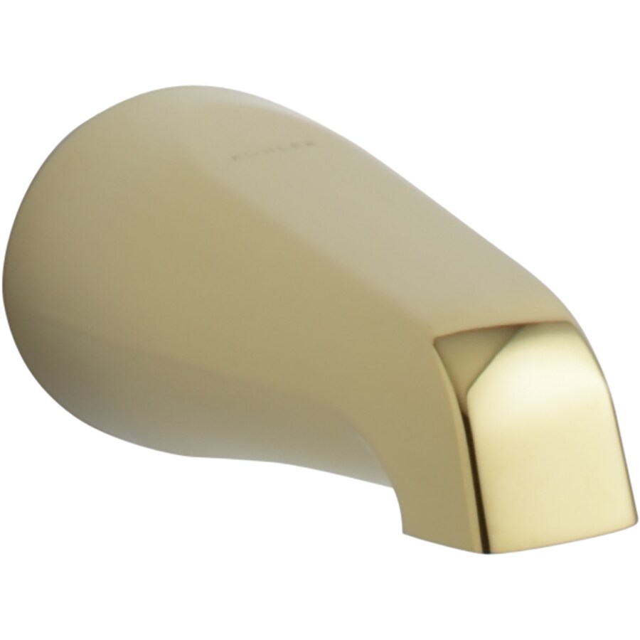 KOHLER Polished Brass Bathtub Spout in the Bathtub Spouts department at