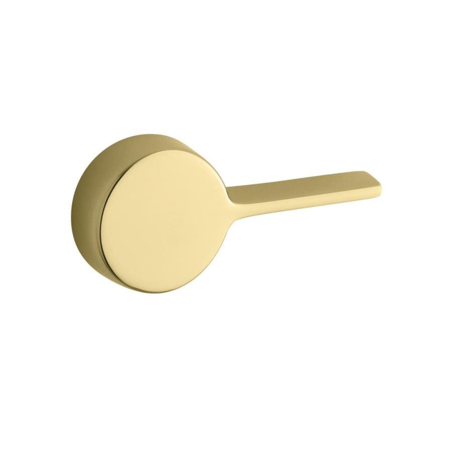 KOHLER Cimarron 4in Vibrant Polished Brass Toilet Lever for Cimarron