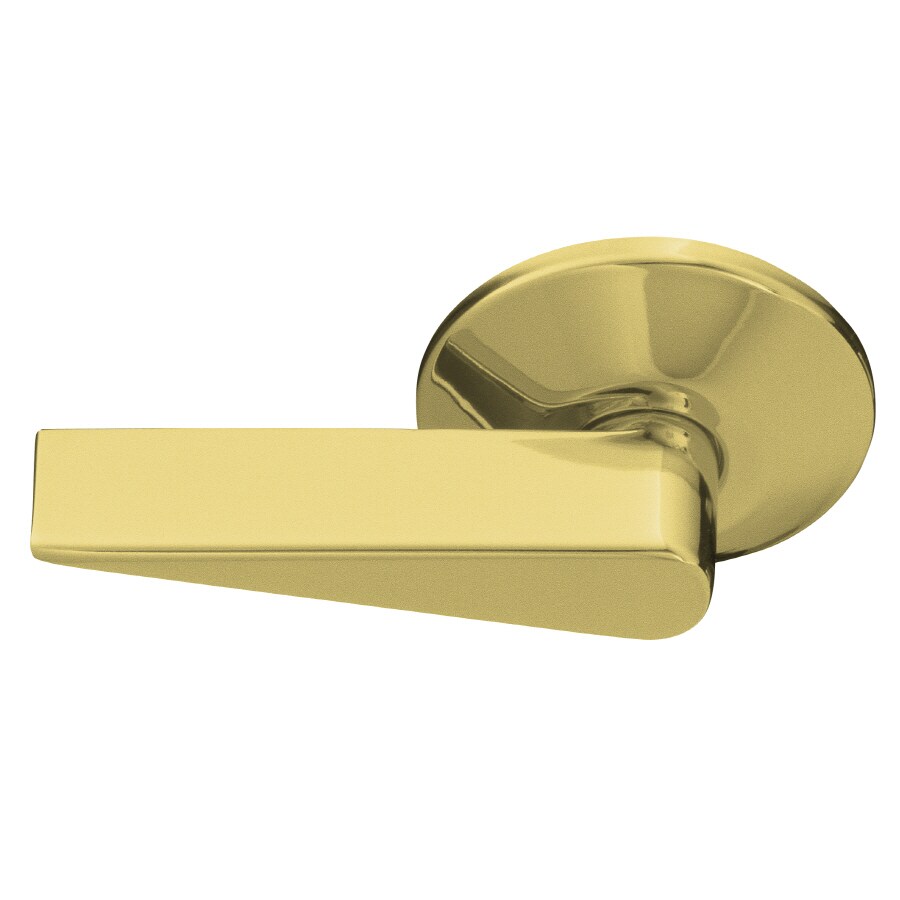 KOHLER Cimarron Vibrant Polished Brass Trip Lever in the Toilet