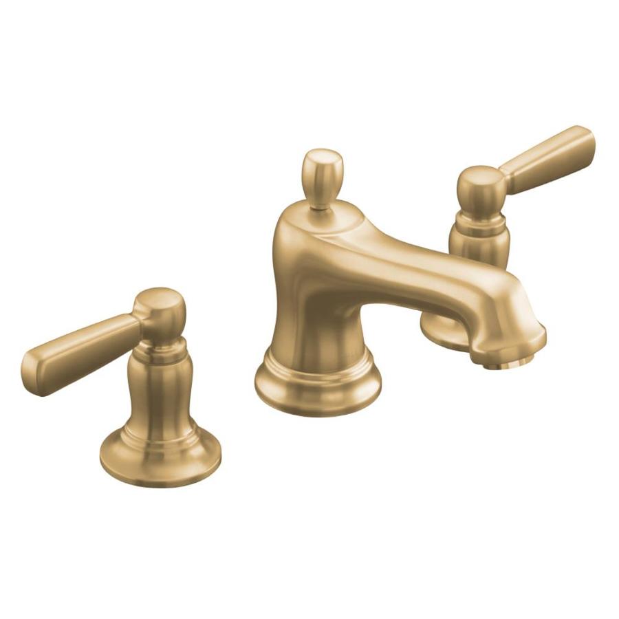 KOHLER Bancroft Vibrant Brushed Bronze 2-handle Widespread ...