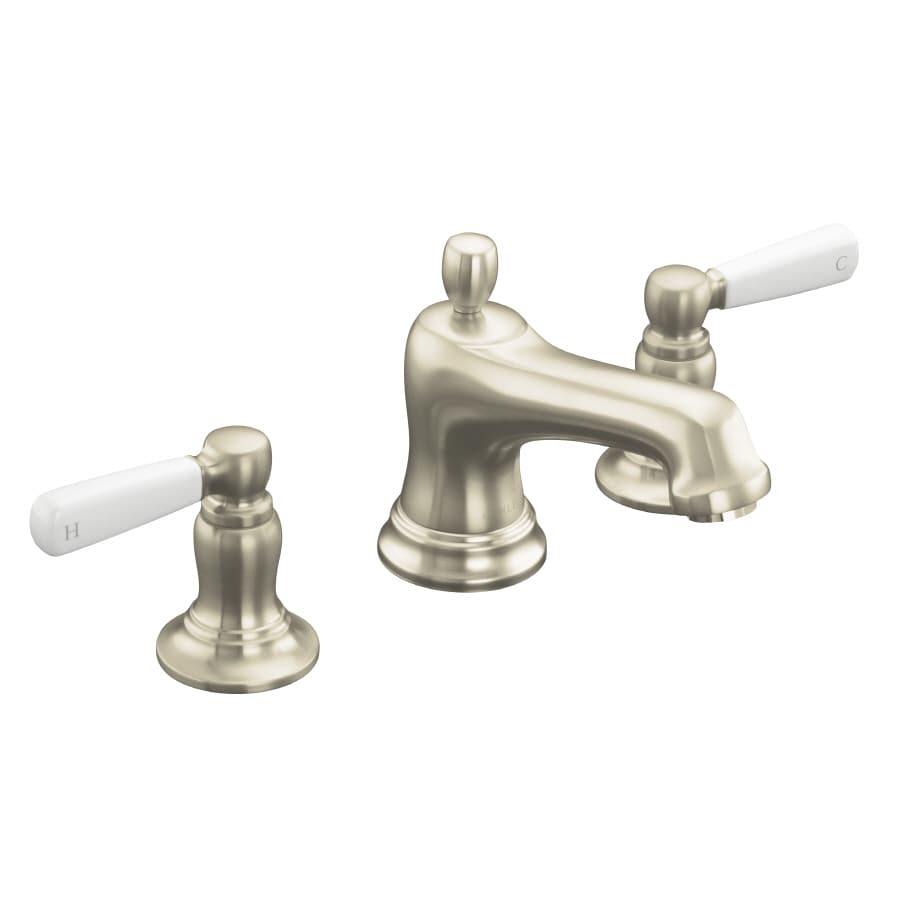 Shop KOHLER Bancroft Vibrant Brushed Nickel 2-Handle ...