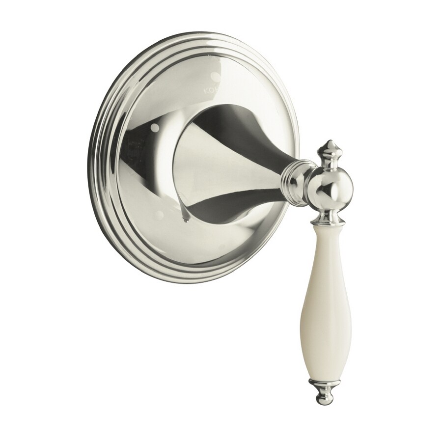 KOHLER Finial Vibrant Polished Nickel 1Handle Tub & Shower Faucet in the Shower Faucets