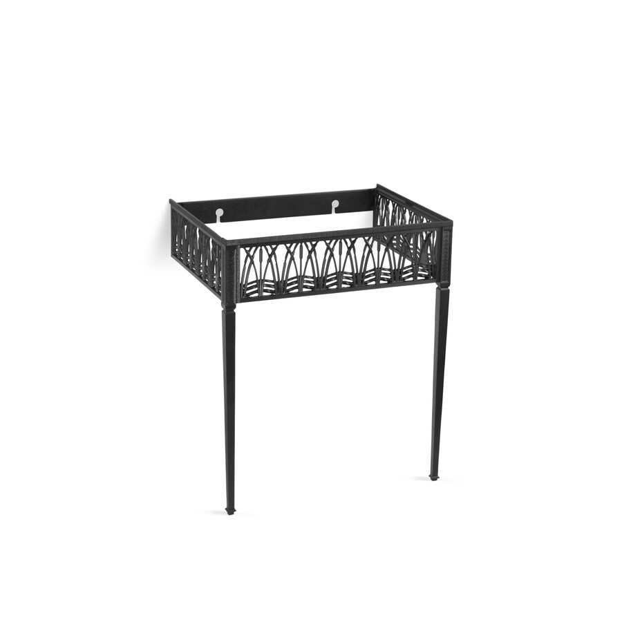 KOHLER Iron Black Bathroom Vanity Legs at
