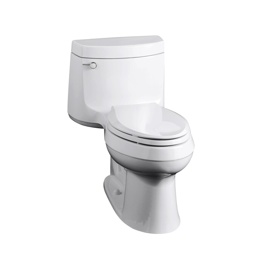 KOHLER Cimarron White Chair Height Toilet 12in RoughIn Size (ADA