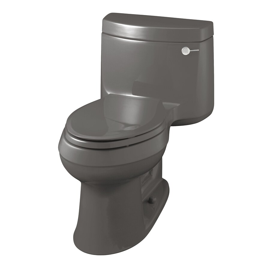 KOHLER 3489-RA-58 Cimarron Thunder Grey Elongated 1-Piece Toilet