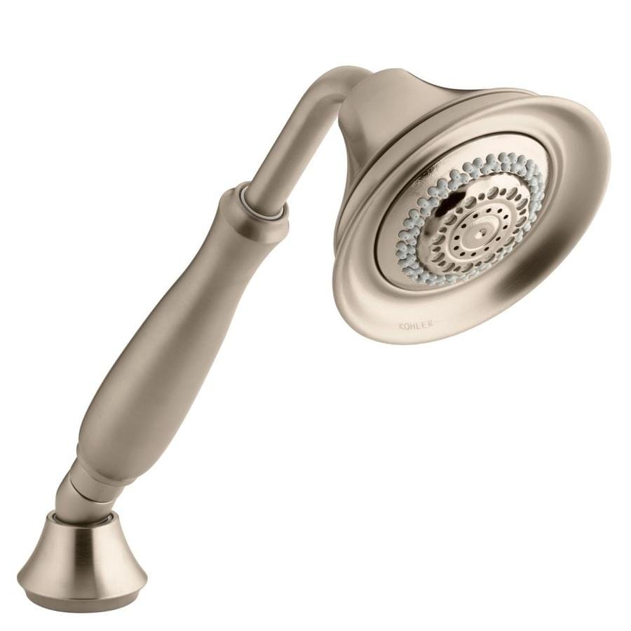 KOHLER Forte Vibrant Brushed Bronze 4Spray Handheld Shower at