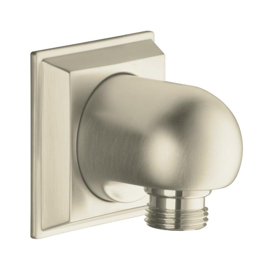 Kohler Memoirs Wall Mount Supply Elbow Vibrant Brushed Nickel At Lowes Com