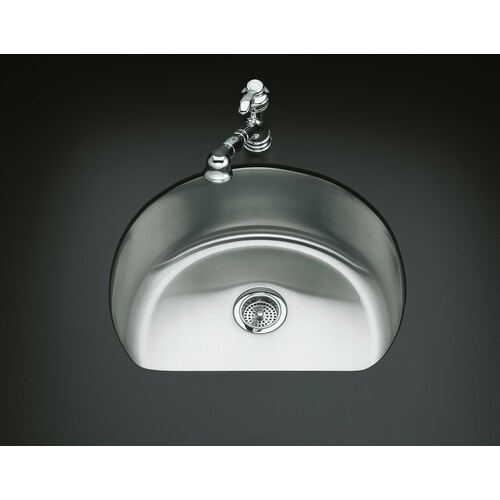 KOHLER Undertone 24 25 In X 21 25 In Stainless Steel Single Bowl   650531301918xl 