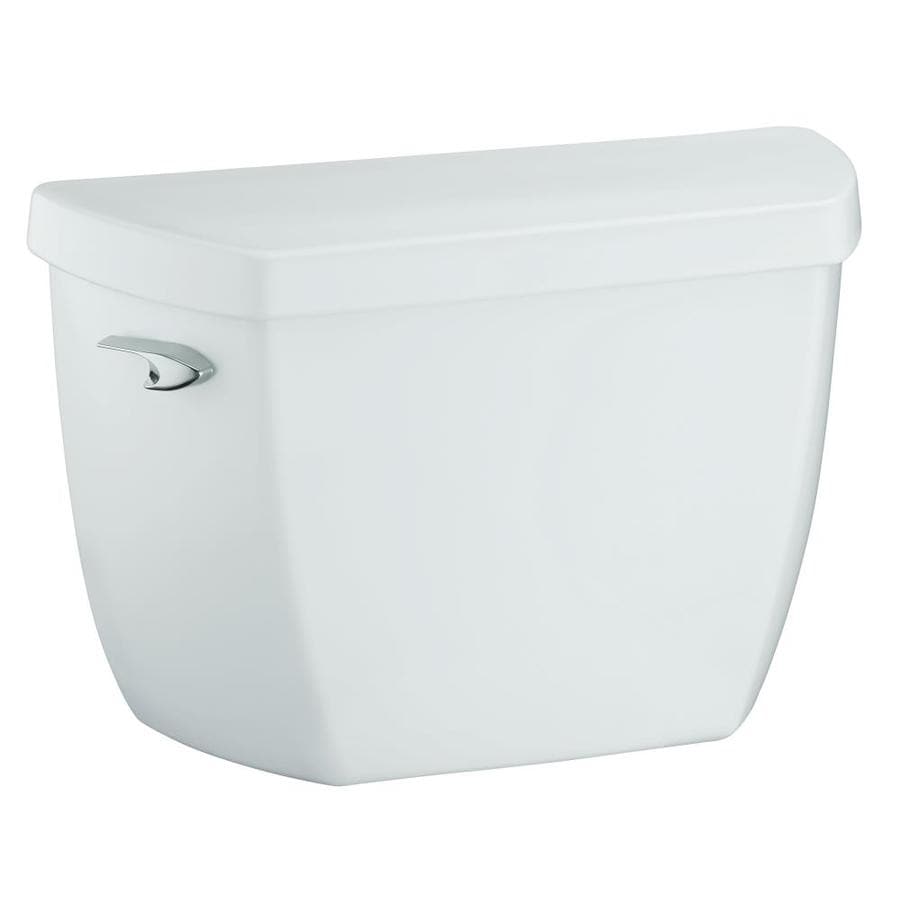 KOHLER Highline White 1.6-GPF Single-Flush Toilet Tank in the Toilet ...