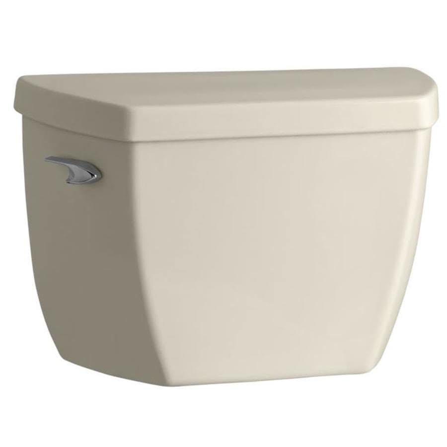 KOHLER Highline Almond 1.6GPF SingleFlush HighEfficiency Toilet Tank
