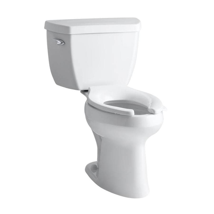 KOHLER Highline Classic White Elongated Chair Height 2 ...