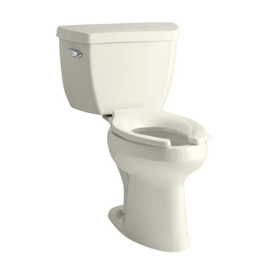 KOHLER 3493-T-96 Biscuit Rough-In Elongated Pressure Assist Toilet