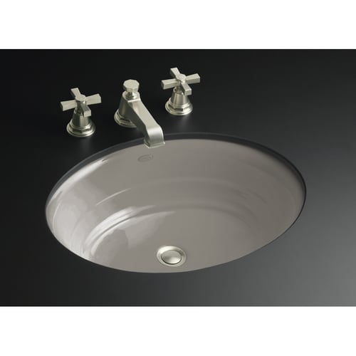 KOHLER Garamond Cashmere Cast Iron Undermount Oval Bathroom Sink At   650531325907xl 