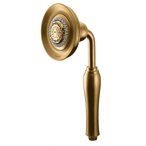 Kohler Bancroft Vibrant Brushed Bronze 4 Spray Shower Head And Handheld
