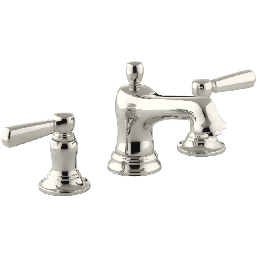 KOHLER Bancroft Vibrant Polished Nickel 2handle Widespread WaterSense