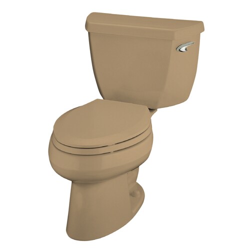 KOHLER Mexican Sand RoughIn WaterSense Elongated Pressure Assist