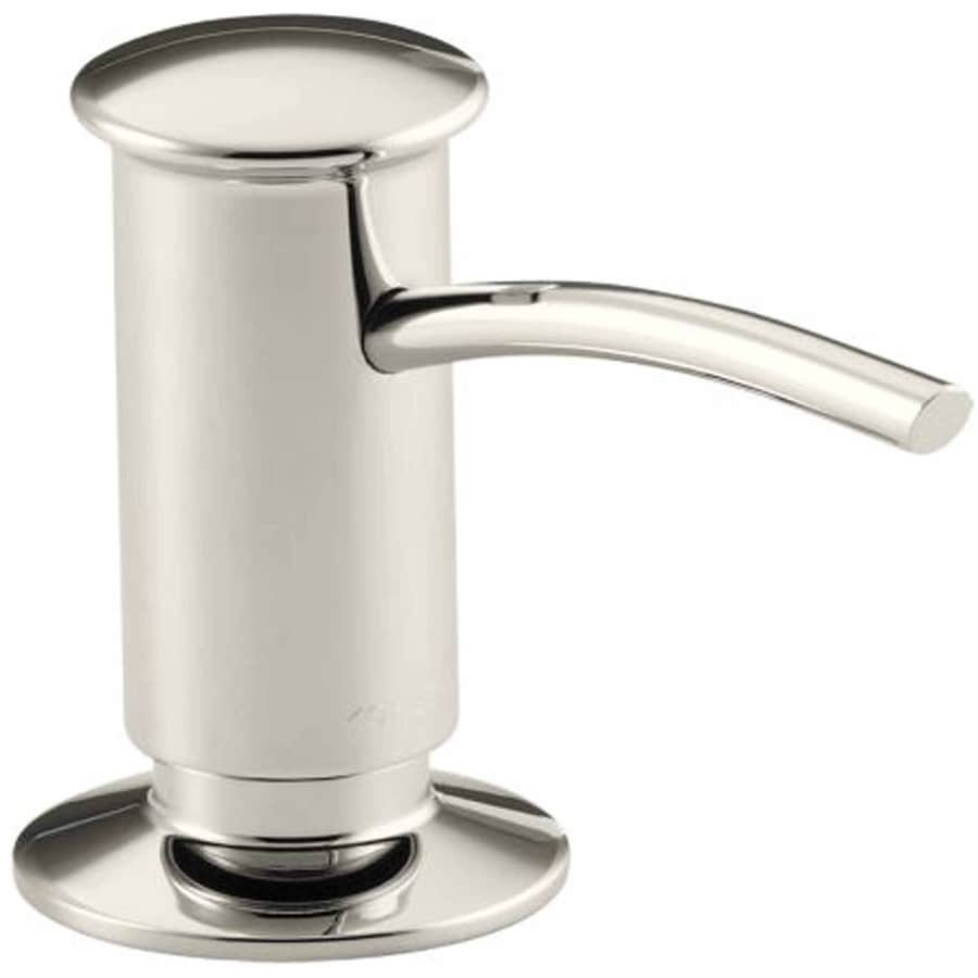 KOHLER Vibrant Polished Nickel Soap and Lotion Dispenser