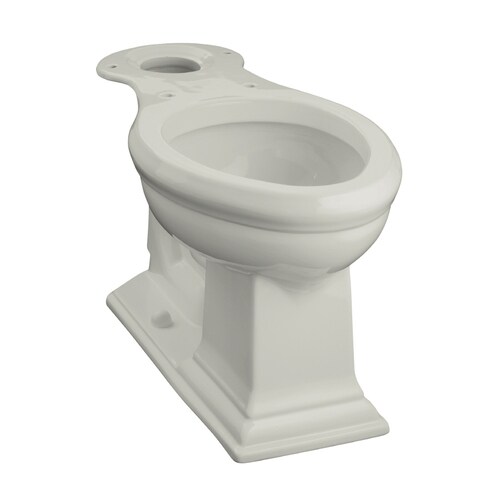 KOHLER Memoirs Ice Grey Elongated Chair Height Toilet Bowl in the