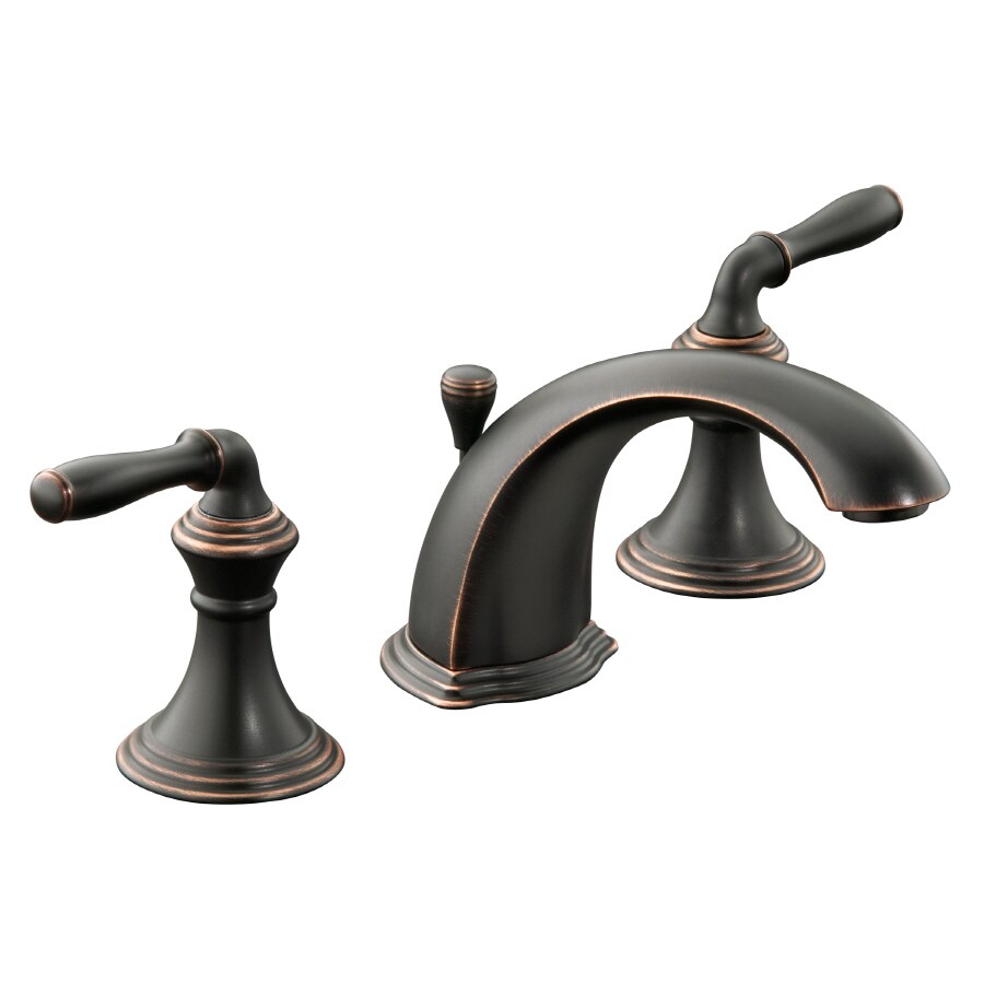 Kohler Devonshire Oil Rubbed Bronze Double Handle Bathroom Faucet